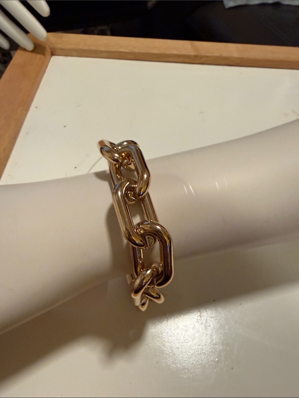 J. Crew Factory Gold Chunky Link Bracelet